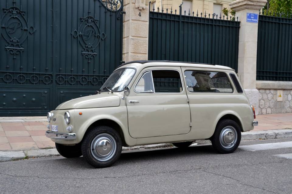 1975 FIAT 500 Bianchina Giardiniera 1975 FIAT 500 Bianchina Giardiniera