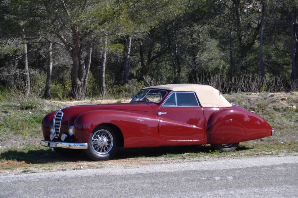 1948 DELAHAYE 135 M Cabriolet Pourtout