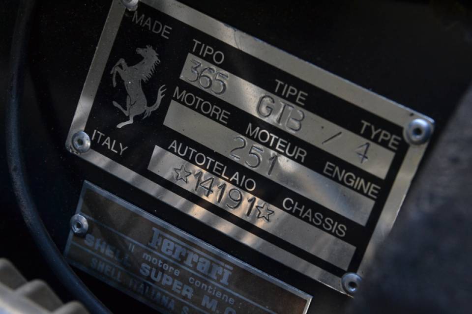 1971 FERRARI 365 GTB/4 Daytona 1971 FERRARI 365 GTB/4 Daytona