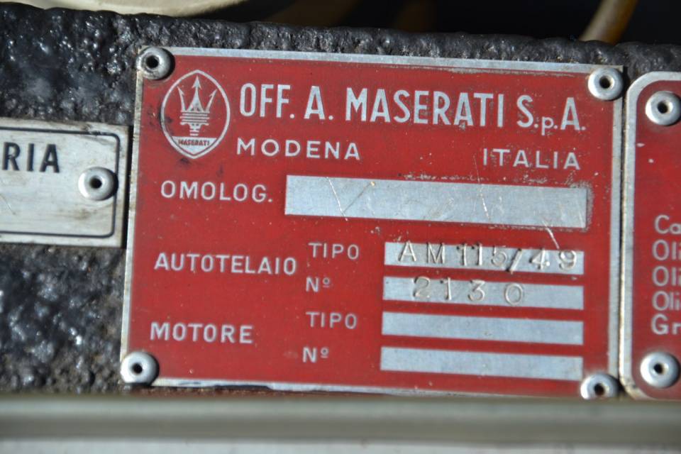 1971 MASERATI Ghibli 4.9L SS Coupe 1971 MASERATI Ghibli 4.9L SS Coupe