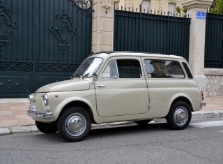 1975 FIAT 500 Bianchina Giardiniera 1975 FIAT 500 Bianchina Giardiniera