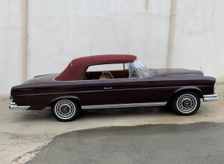 1963 MERCEDES 220 SEB CABRIOLET 1963 MERCEDES 220 SEB CABRIOLET