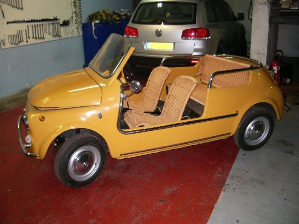 1971 FIAT 500 Jolly Beach car 1971 FIAT 500 Jolly Beach car