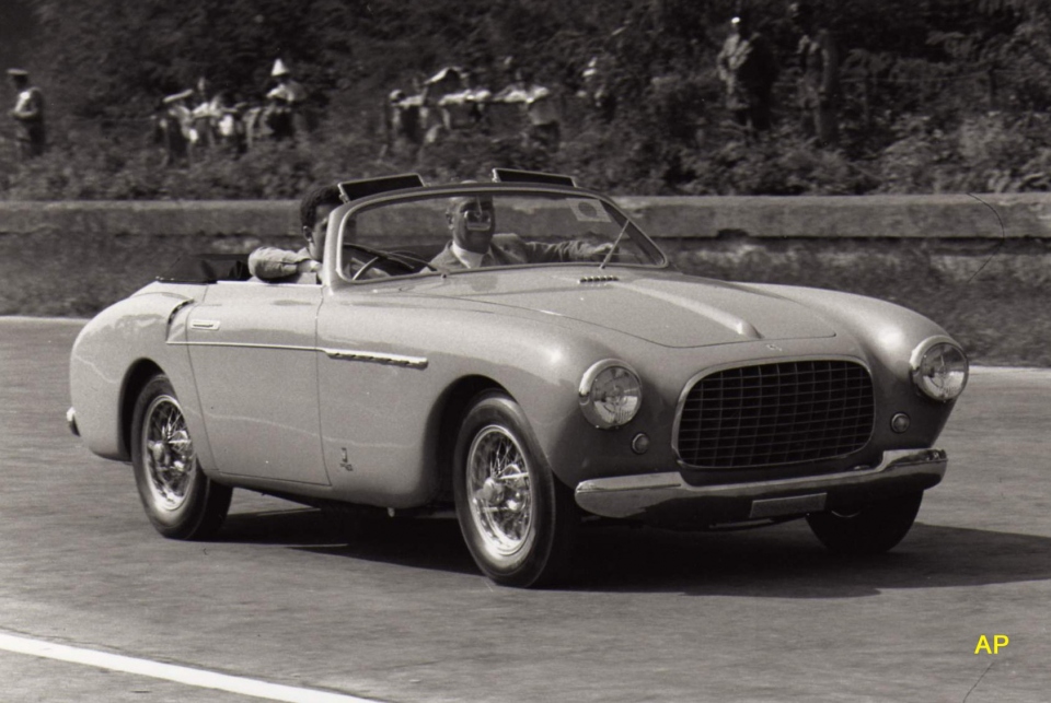 1950 FERRARI 166 Vignale Spyder 1950 FERRARI 166 Vignale Spyder