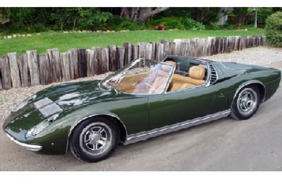 1968 LAMBORGHINI P400 Roadster 1968 LAMBORGHINI P400 Roadster