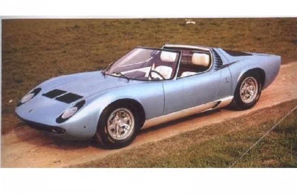 1968 LAMBORGHINI P400 Roadster 1968 LAMBORGHINI P400 Roadster