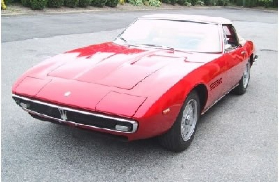 1970 MASERATI Ghibli Spyder 4.7L 1970 MASERATI Ghibli Spyder 4.7L
