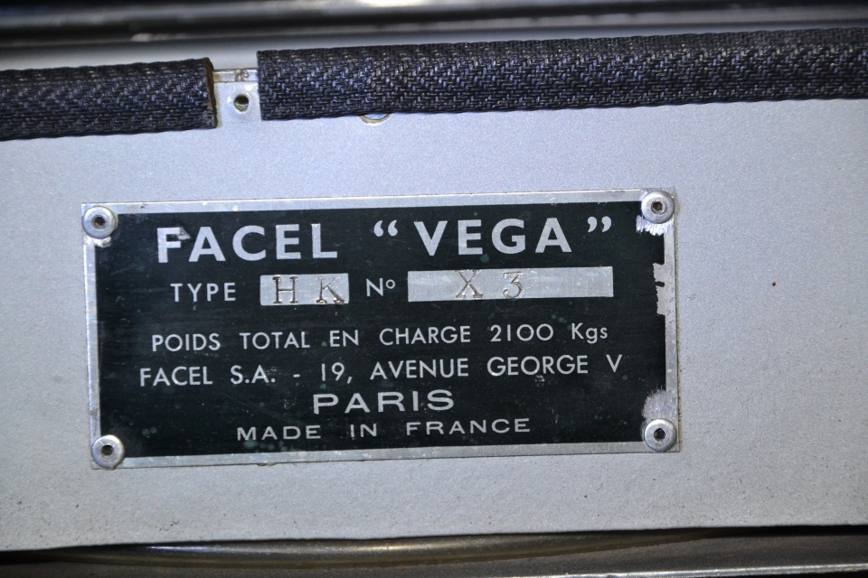 1959 FACEL VEGA HK 500 coupe 1959 FACEL VEGA HK 500 coupe