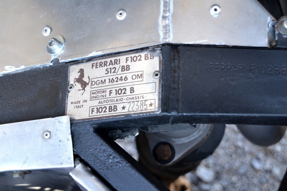 1977 FERRARI 512 BB 1977 FERRARI 512 BB