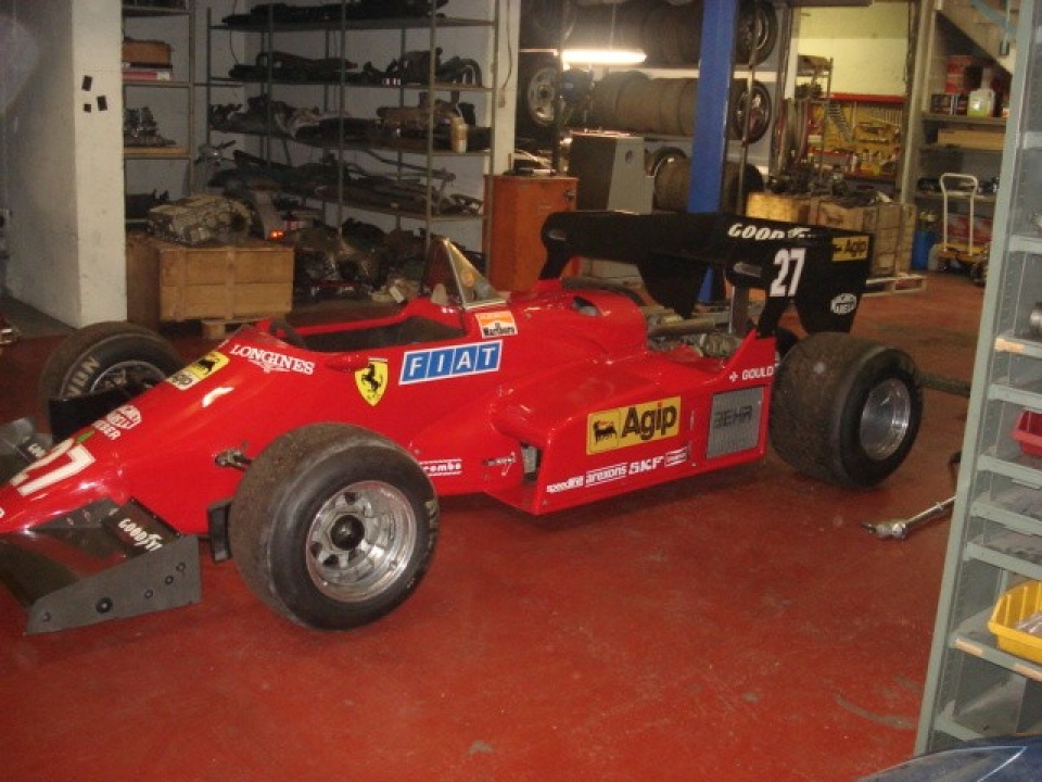 1984 FERRARI 126 C4 F1 1984 FERRARI 126 C4 F1