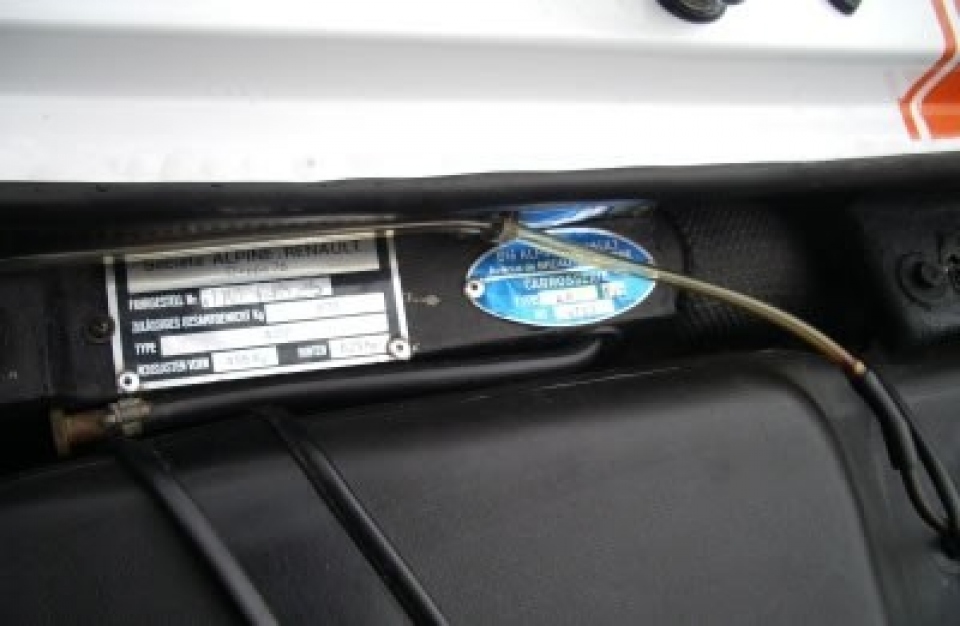 1974 ALPINE A110 V85 Coupe 1300 1974 ALPINE A110 V85 Coupe 1300