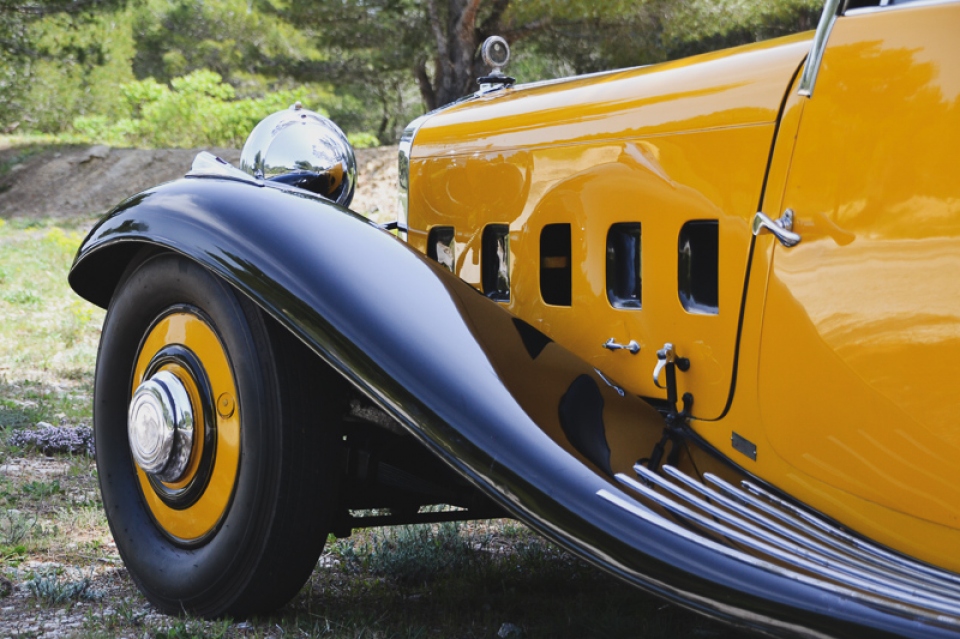 1932 DELAGE D8 S Cabriolet Pourtout