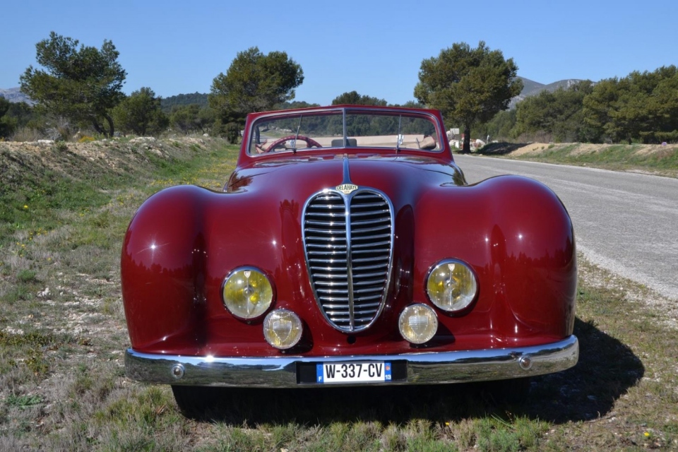 1948 DELAHAYE 135 M Cabriolet Pourtout