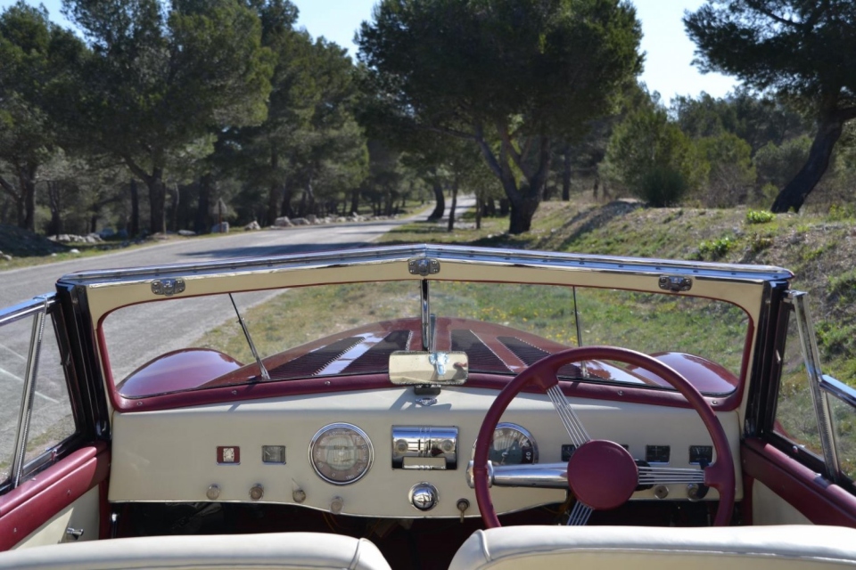 1948 DELAHAYE 135 M Cabriolet Pourtout