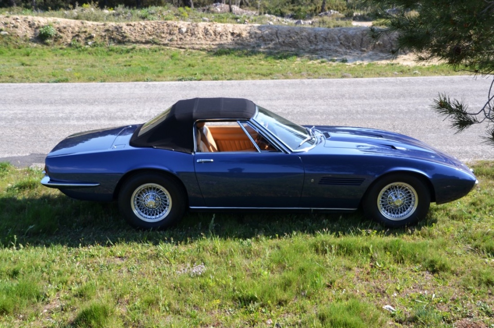 1970 MASERATI Ghibli Spyder 4.7L 1970 MASERATI Ghibli Spyder 4.7L