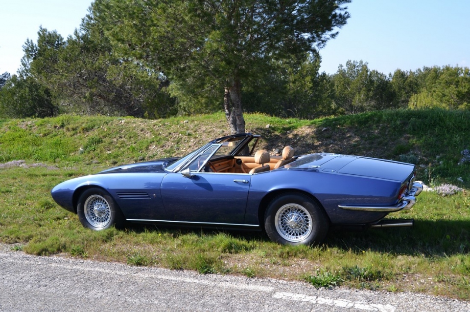 1970 MASERATI Ghibli Spyder 4.7L 1970 MASERATI Ghibli Spyder 4.7L