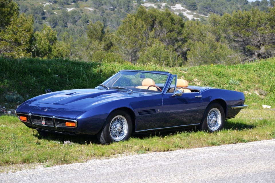 1970 MASERATI Ghibli Spyder 4.7L 1970 MASERATI Ghibli Spyder 4.7L