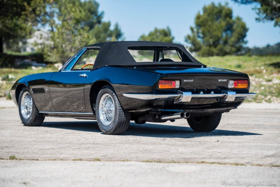 1970 MASERATI Ghibli Spyder 4.7L 1970 MASERATI Ghibli Spyder 4.7L