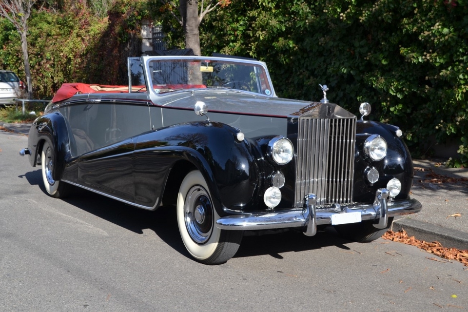 1956 ROLLS ROYCE Silver Wraith DHC Park Ward 1956 ROLLS ROYCE Silver Wraith DHC Park Ward