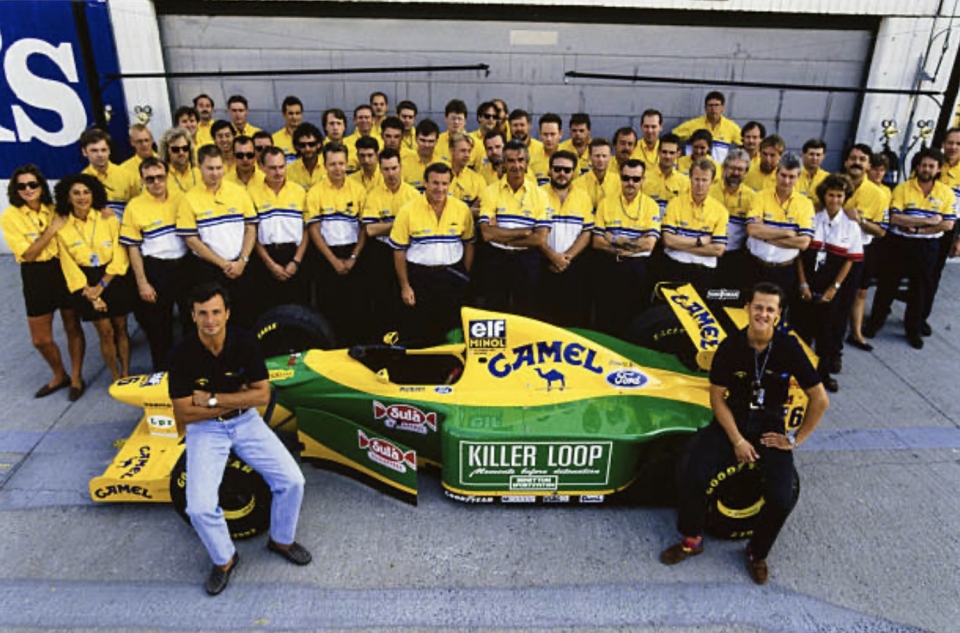 1993 BENETTON FORD B193B FORMULA 1 1993 BENETTON FORD B193B FORMULA 1