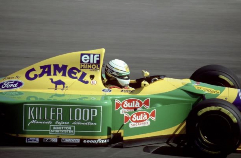 1993 BENETTON FORD B193B FORMULA 1 1993 BENETTON FORD B193B FORMULA 1
