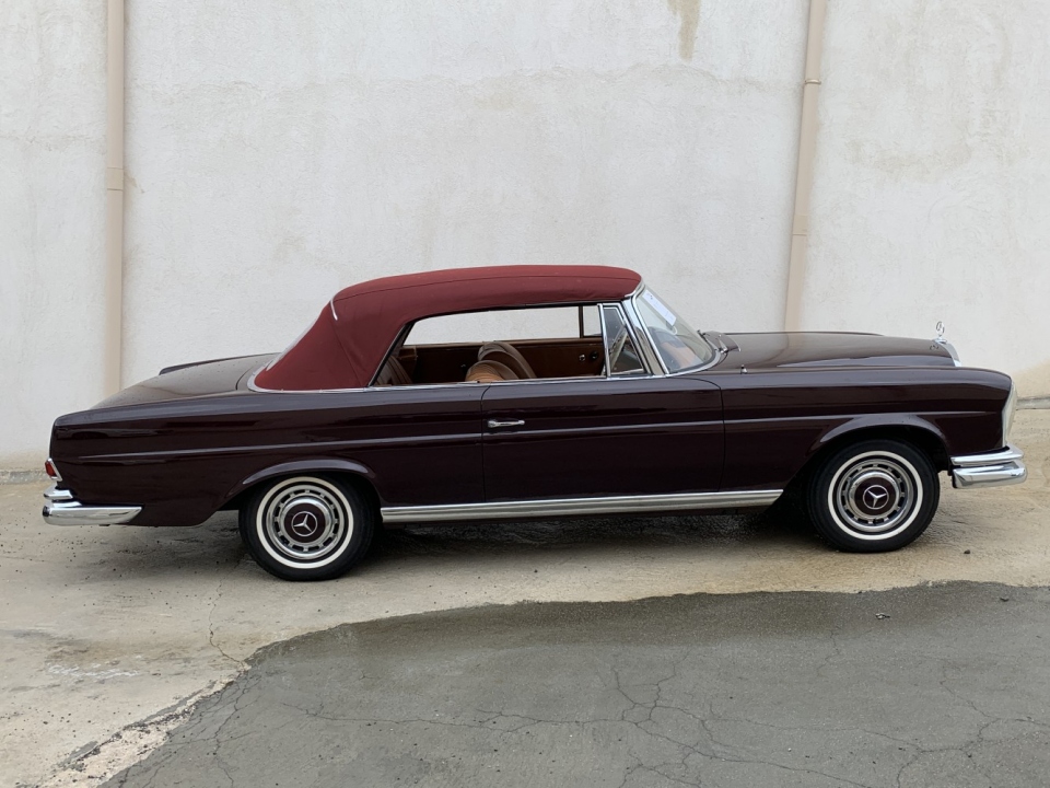 1963 MERCEDES 220 SEB CABRIOLET 1963 MERCEDES 220 SEB CABRIOLET